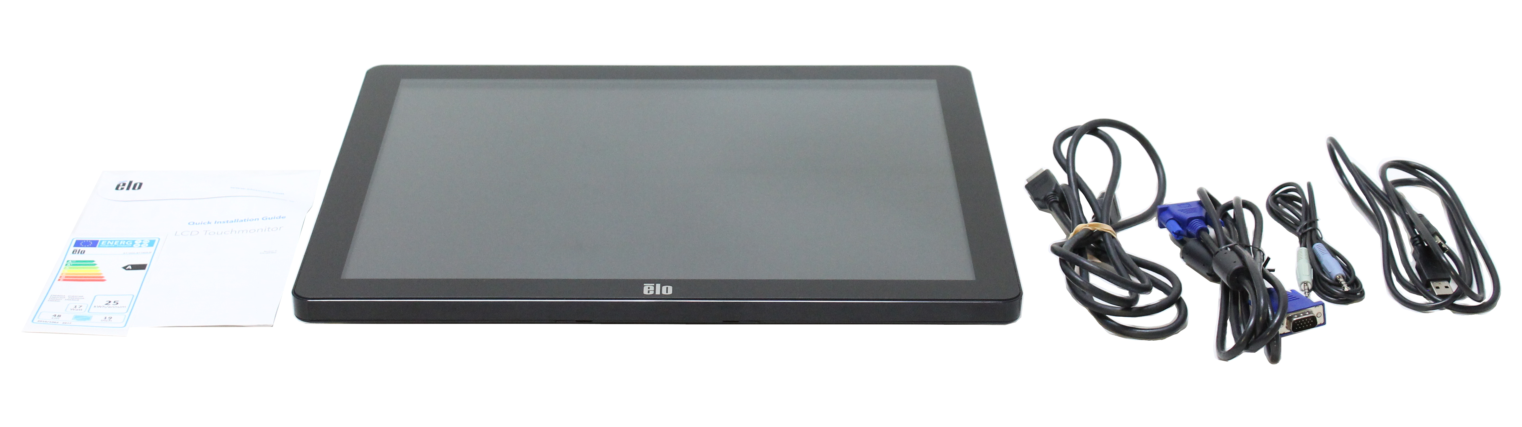 Elo 1903LM LCD Monitor Black 19" Touchscreen E349829