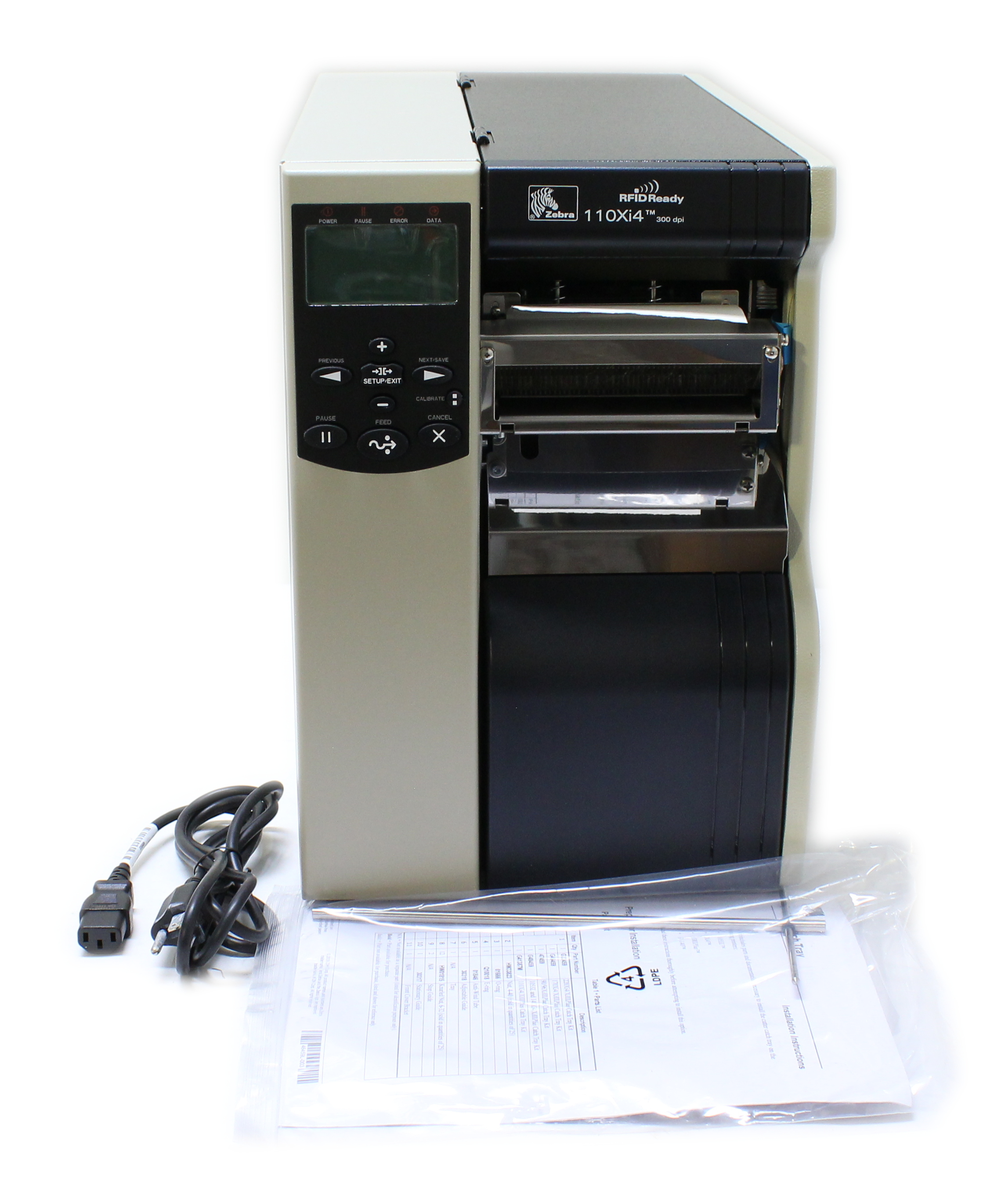 Zebra Technologies 110XI4 4" DT/TT Printer RFID Ready 300 DPI 113-801-00100
