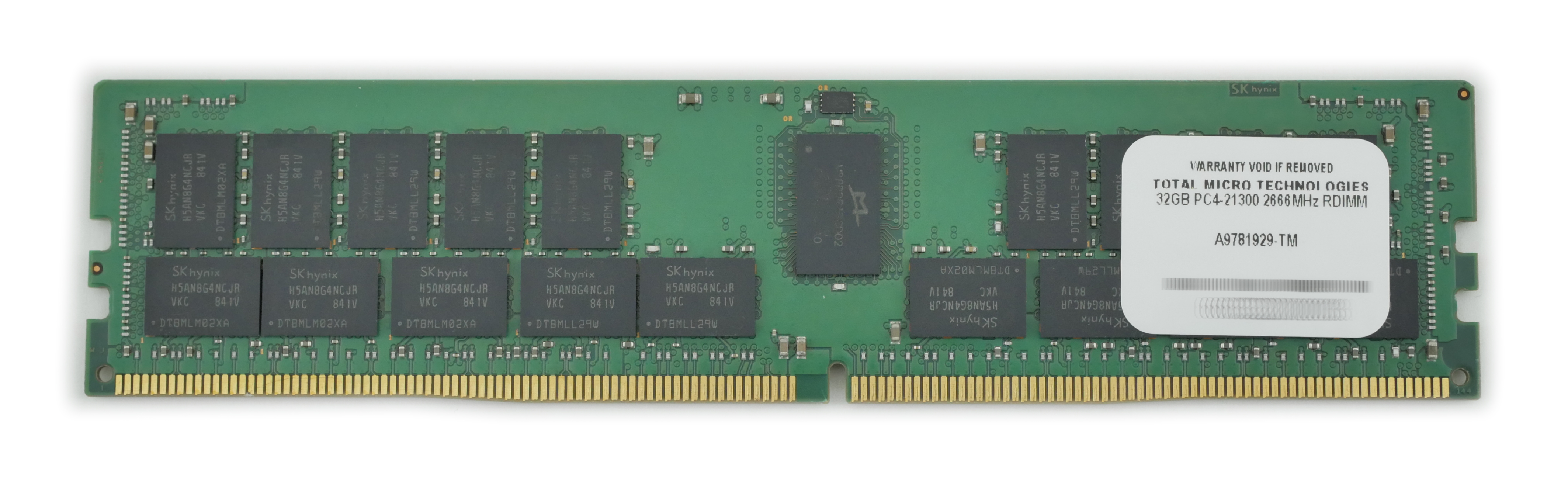 Total Micro 32GB PC4-21300 2666MHz RDIMM 1.2v Reg ECC 288pin A9781929-TM