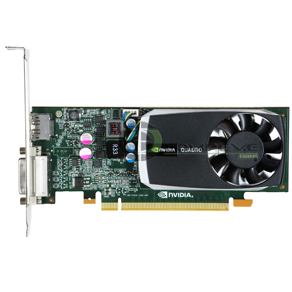 nVidia Quadro 600 1GB DDR3 PCI-E x16 Dell PWG0F Video Card