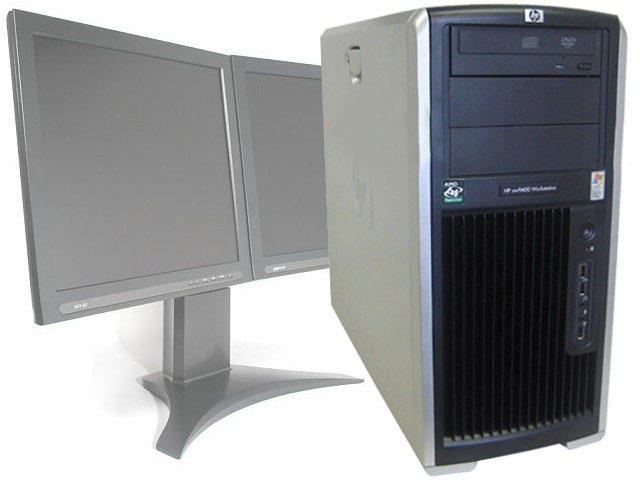 HP XW9400 Workstation AMD 2216 CPU 2.4GHz/4GB/80GB/NVS 290 PC