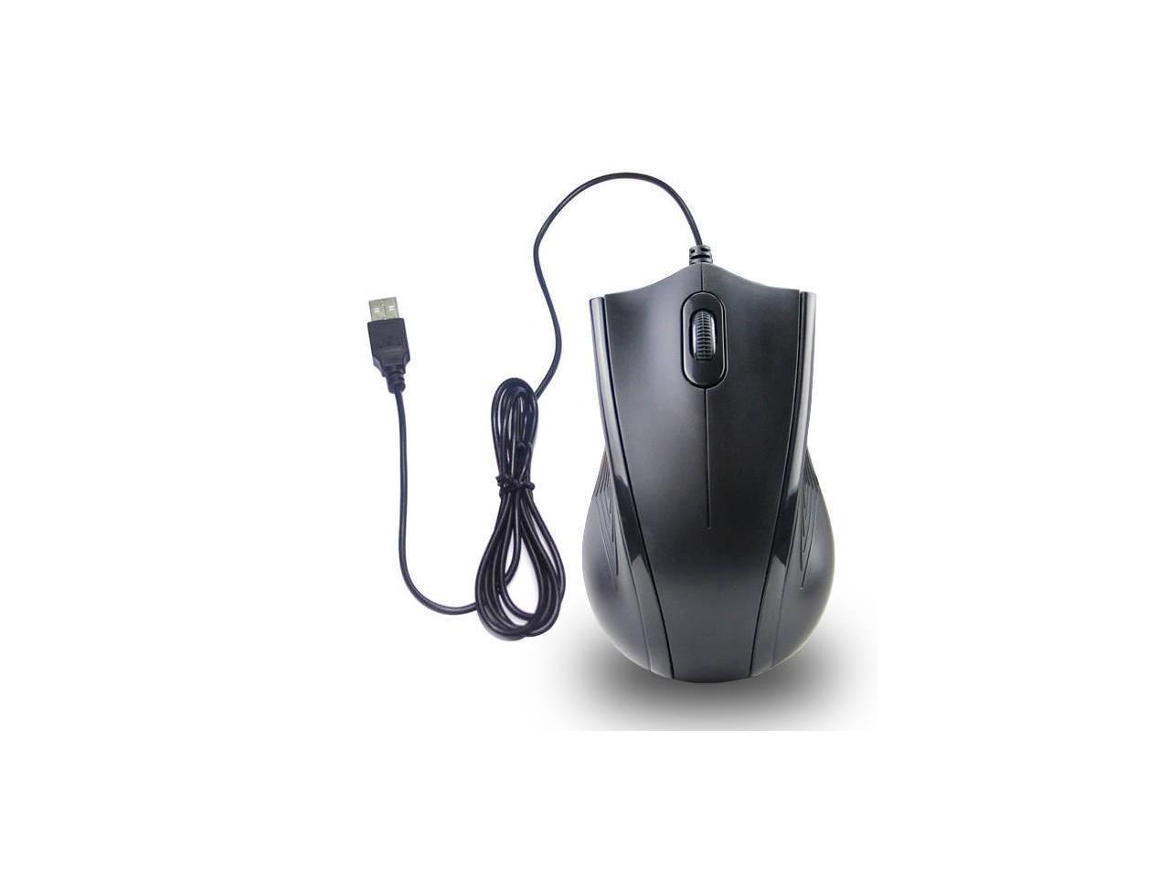 Imicro Mo-m128mi Wired USB Optical Mouse Black MO-M128MI