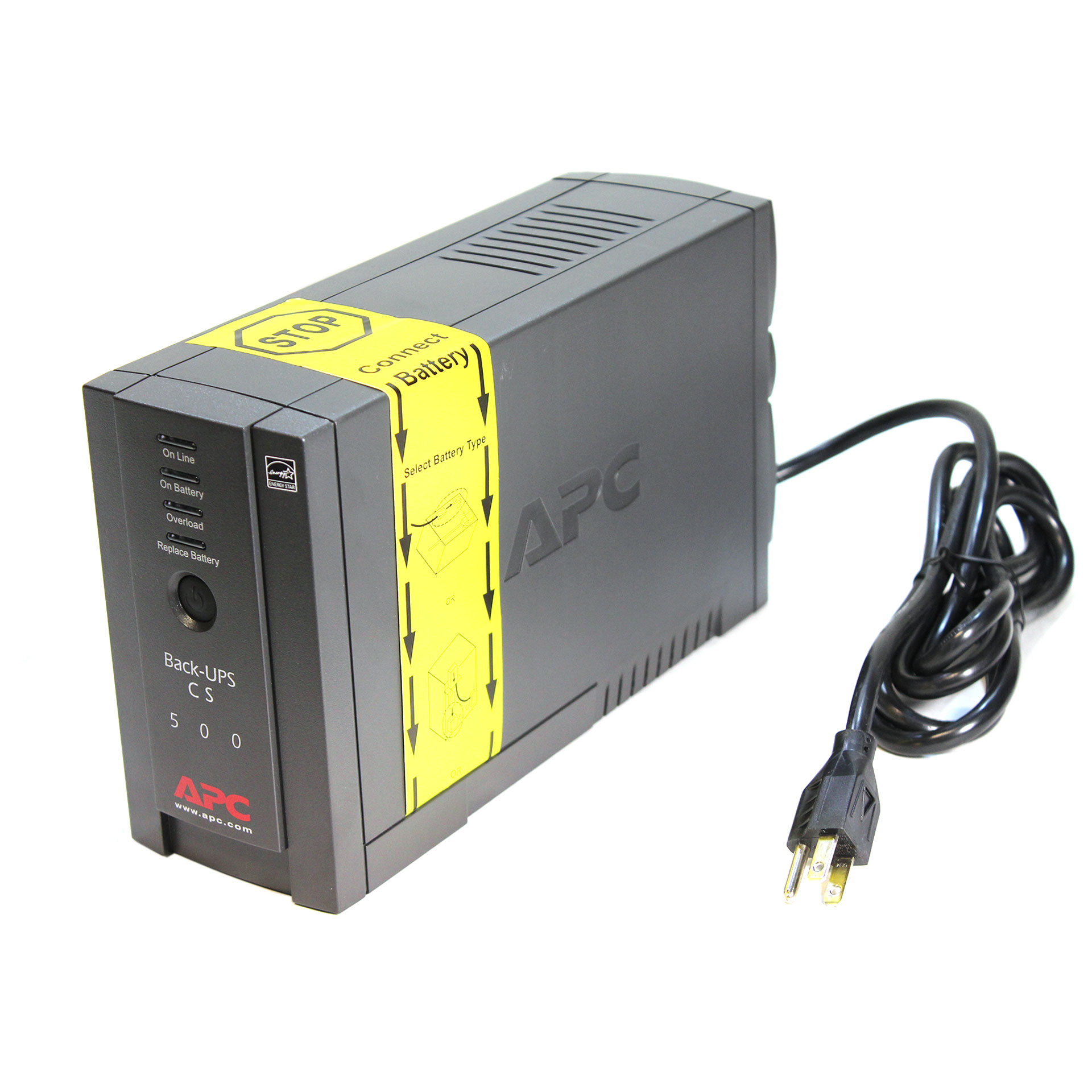 APC Back-UPS BK500BLK 500 VA 300 Watts 6 Outlets UPS#