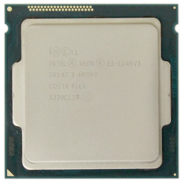 Intel Xeon E3-1245V3 Quad Core 3.40GHz LGA1150 Processor SR14T