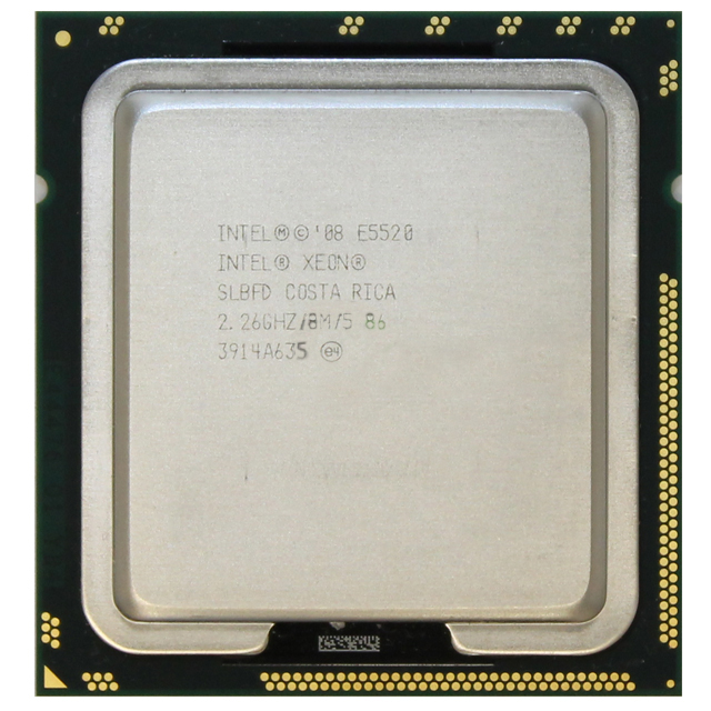 Intel Xeon Quad Core 2.26GHz CPU E5520 8MB Cache 5.86 GT SLBFD