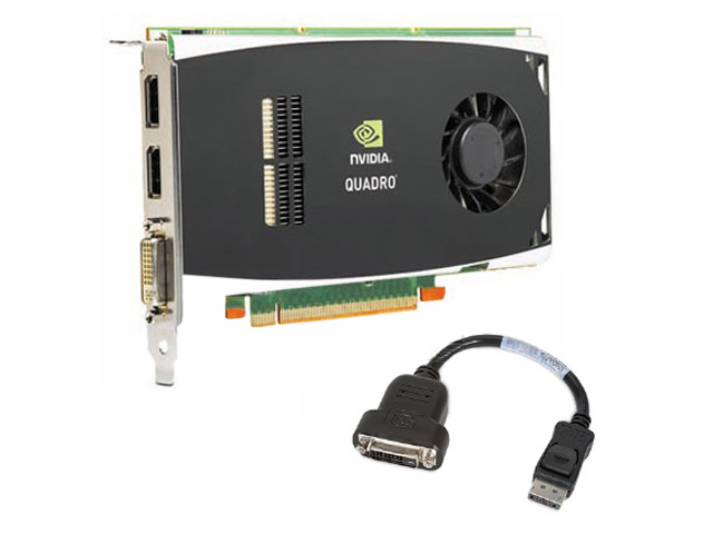 Dell nVIDIA QUADRO FX 1800,FX1800 768MB PCI-E Video Card P418M