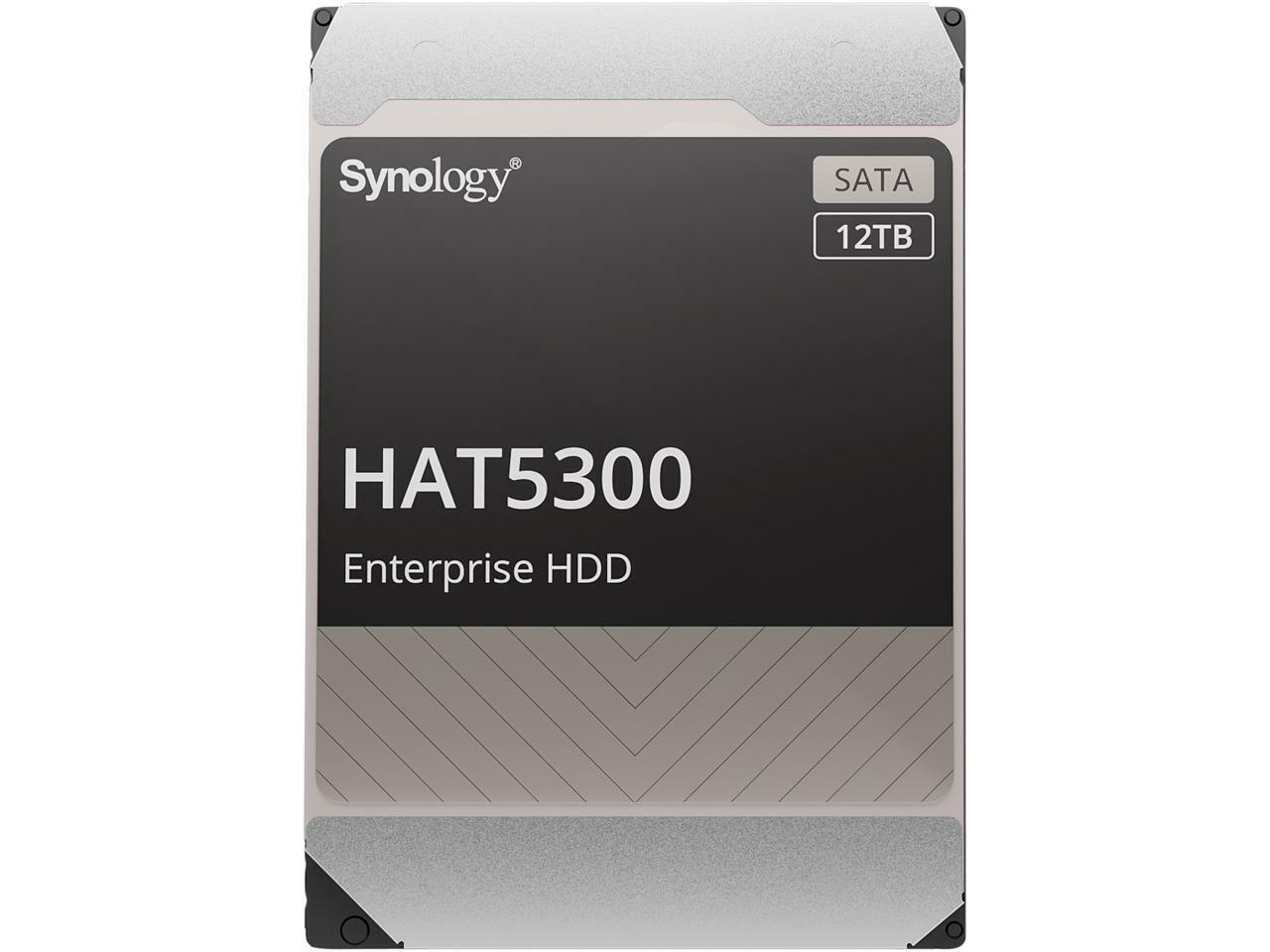 SYNOLOGY 3.5IN 12TB SATA HDD NAS Hard Drive HAT5300-12T