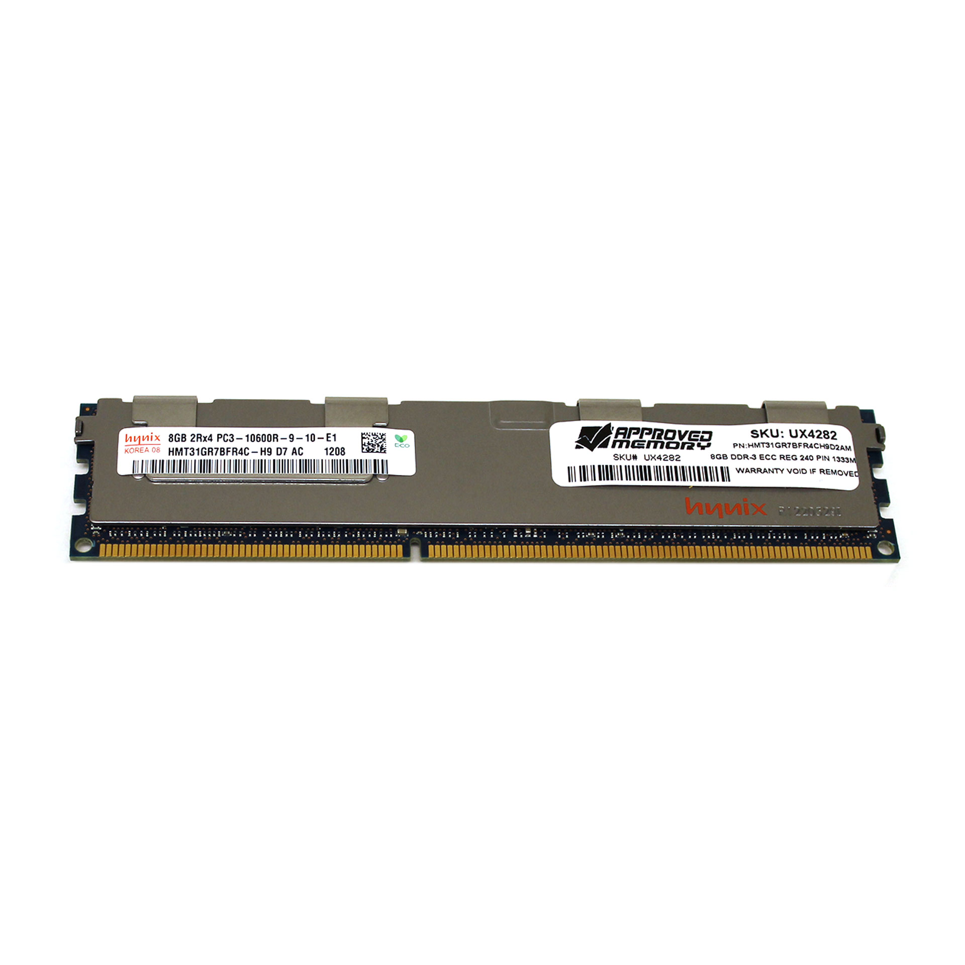 8GB Hynix HMT31GR7BFR4C-H9D7 PC-10600 DDR3-1333MHz 240Pin Memory