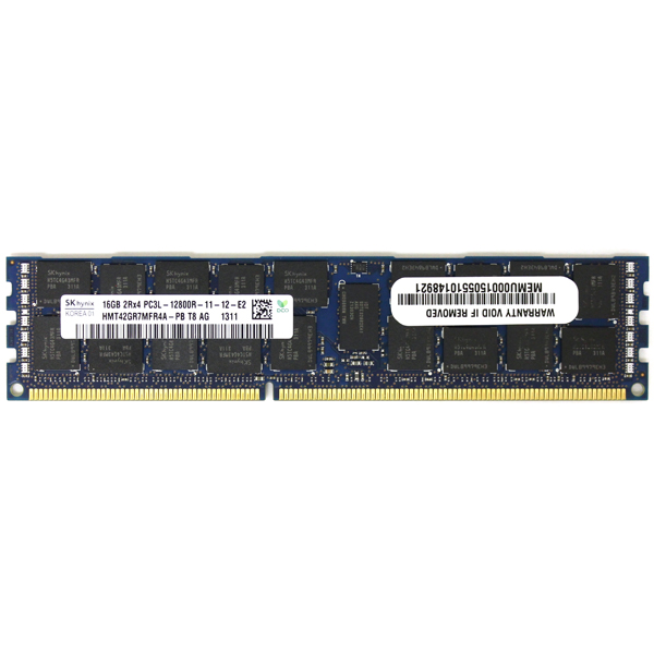 Hynix 16GB PC3L-12800R DDR3 ECC Reg Memory HMT42GR7MFR4A-PB