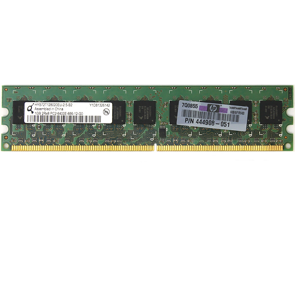 Qimonda 1GB PC2-6400 DDR2 240p DIMM Memory HYS72T128020EU-2.5-B2