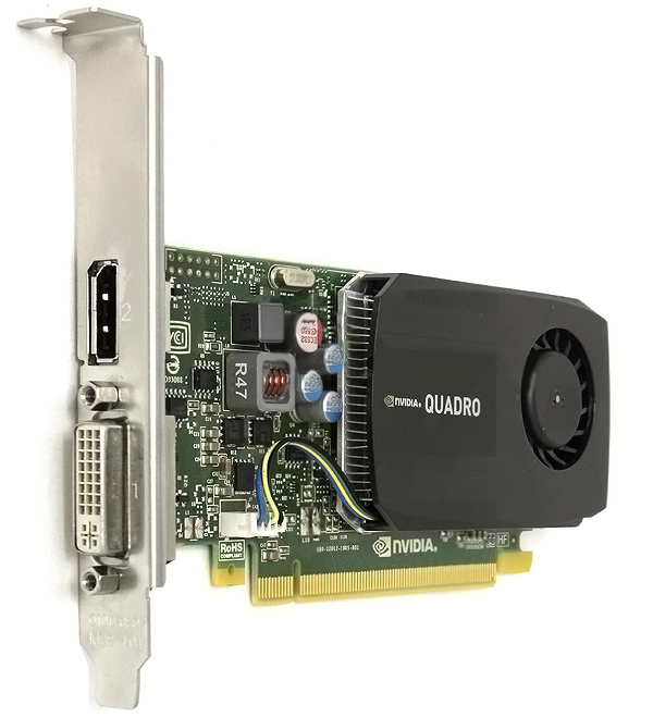 4K Support Nvidia Quadro K600 1GB DDR3 PCIe x16 Graphics Card