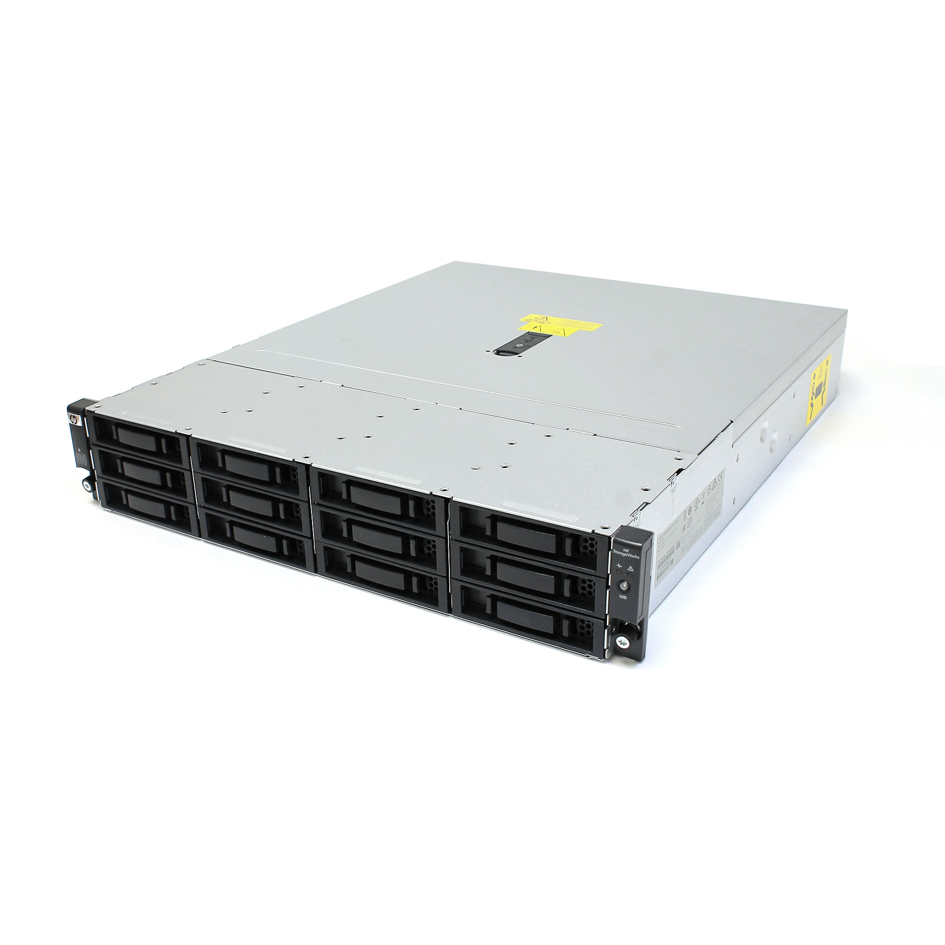 HPE StorageWorks D2600 12-Bay 2U 3.5" SAS Disk Enclosure AJ940A - Click Image to Close