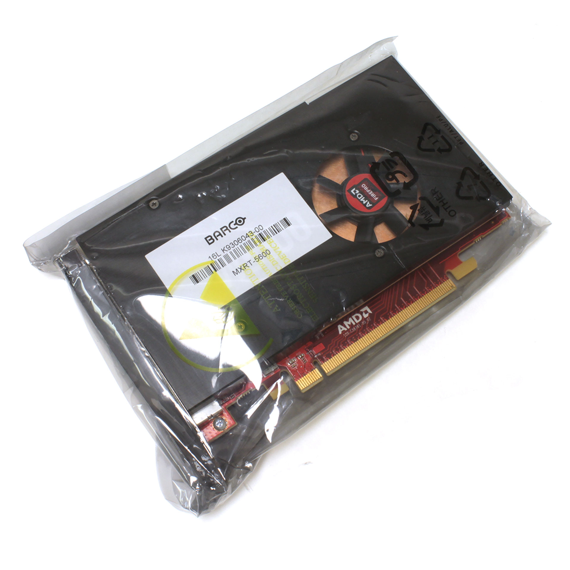 Barco MXRT-5600 4GB GDDR5 3D PCI-e x16 4-head 4X DP K9306043-00 - Click Image to Close