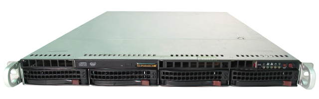 Supermicro X7DBU 1U Server Xeon Quad Core L5320 1.86Ghz/1GB