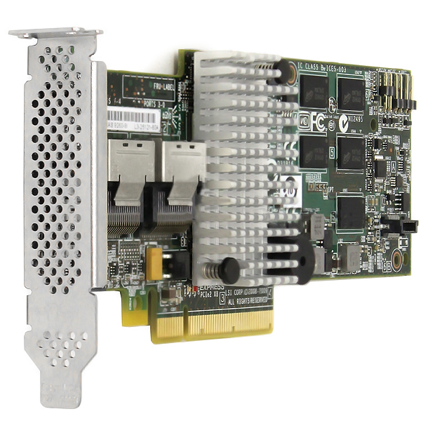 LSI SAS9260-8i MegaRAID Card PCIe x8 Dell DYF52