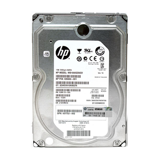 HP Seagate 1TB MB1000GCWCV SATA 3.5" 9ZM173-065 657753-002 HDD