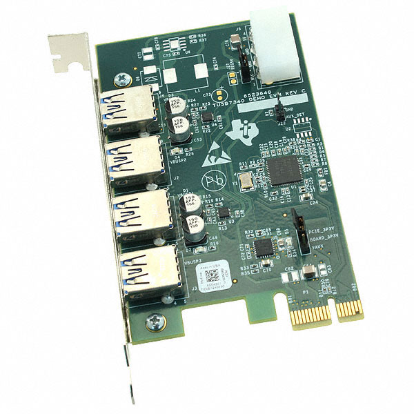 Texas Instruments TUSB7340EVM 4-Ports Usb Xhci Pcie Card