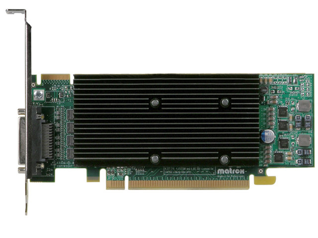 Matrox M9140 512MB PCIEx16 Quad Monitor Video Card M9140-E512LAF