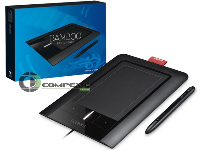Wacom CTH460 Bamboo Pen and Touch Tablet CTH-460 Multitouch