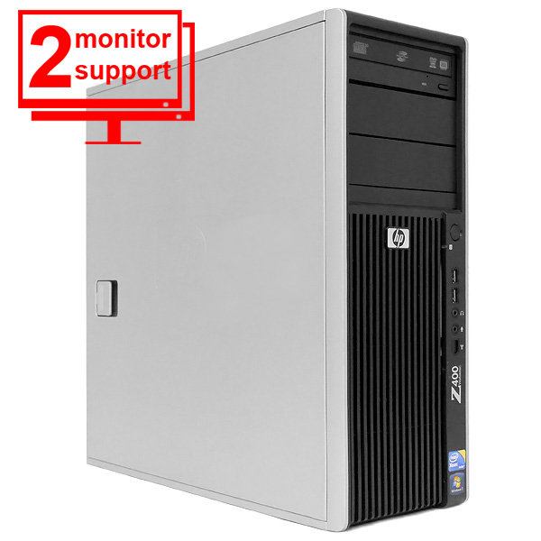 HP Z400 Workstation Xeon W3505 6GB 256GB SSD FX4800 No OS