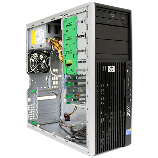 HP Z400 Workstation Case Chassis with DVD-Rom PSU 468619-001