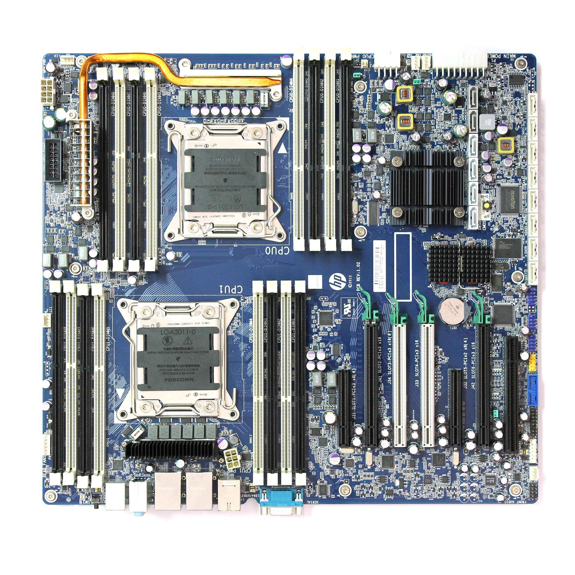HP Z820 Intel LGA2011 DDR3 Motherboard 618266-003 708610-001