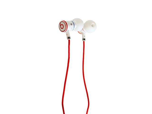 Genuine Monster Beats by Dre iBeats Headphones in Ear Ear Buds ControlTalk White