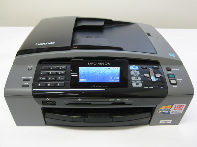 Brother MFC 495CW Inkjet Color Multifunction Center Printer w 