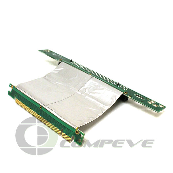 RISER CARD ARC1-PELX16A1 RIBBON PCIE ROHS RIGHT-ANGLED FEMALE TO MALE 