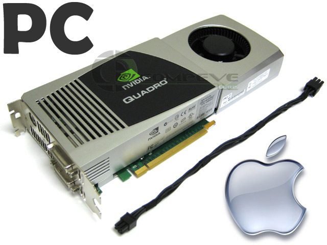 PNY nVidia Quadro FX4800 MAC Video Card VCQFX4800MACX16-PB Apple 