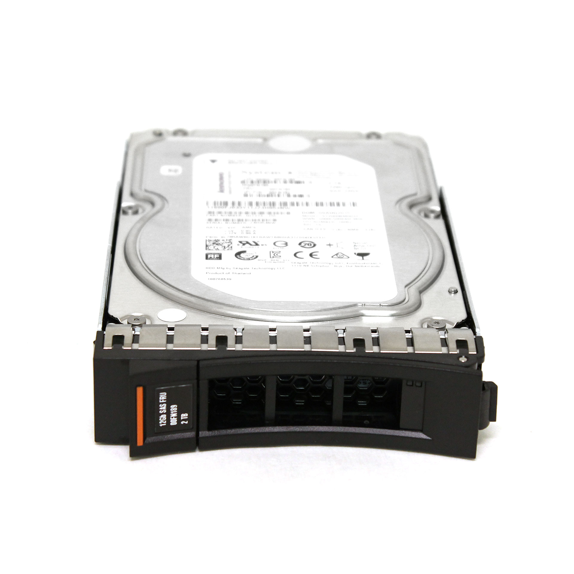 Lenovo 2TB HDD 7200 RPM 12Gb/s 128MB 3.5" ST2000NM0034 00FN189 - Click Image to Close