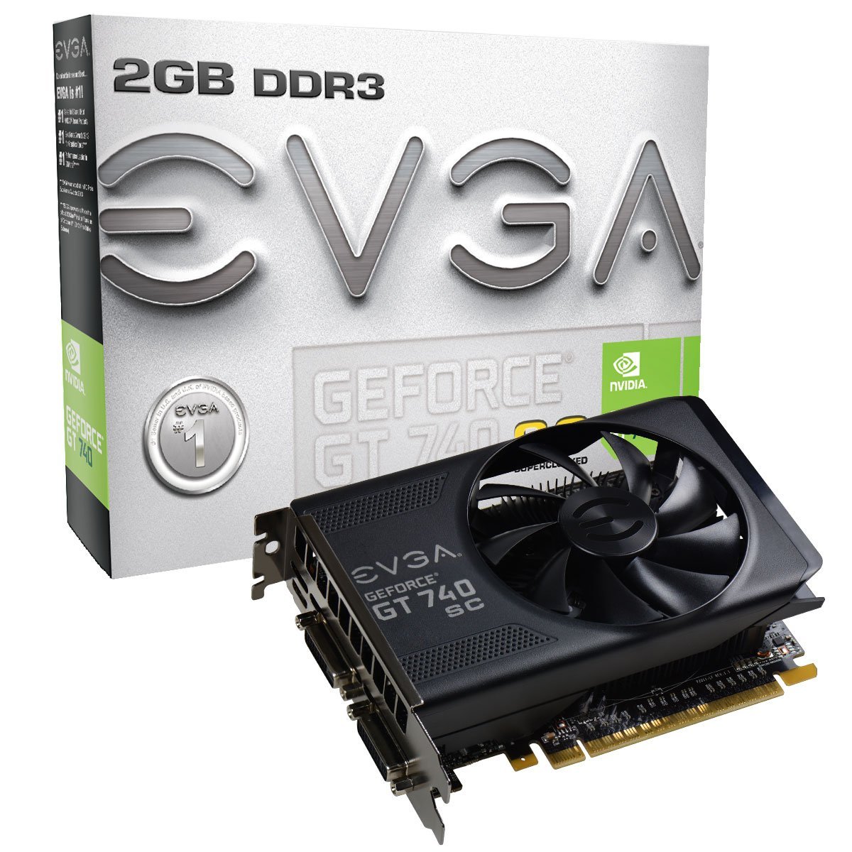 Evga Geforce Gt 740 02G-P4-3747-KR 2GB 128bit GDDR5 Pci Express