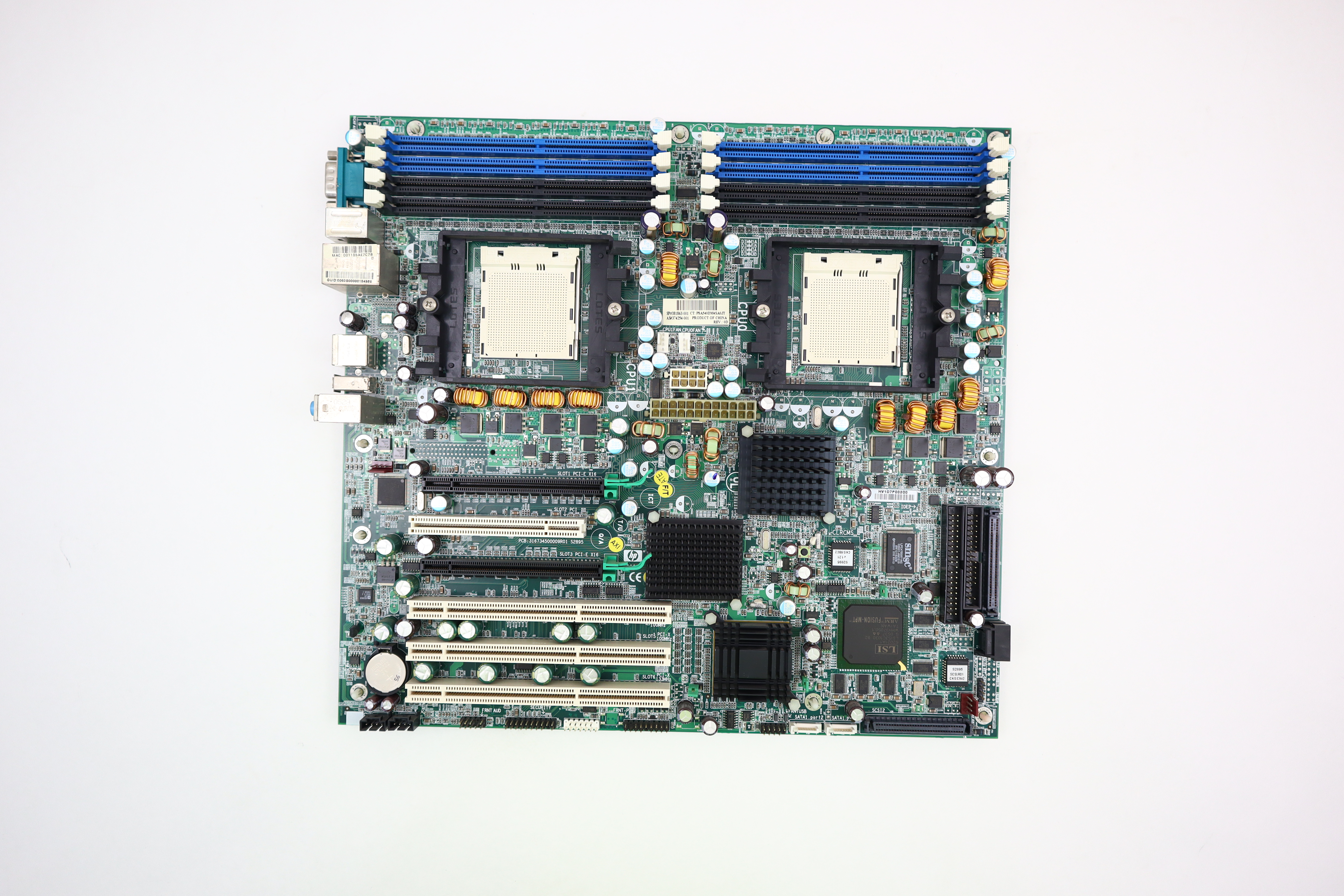 HP XW9300 Workstation Motherboard Heathcare MB 381863-001 374254-001 Mainboard