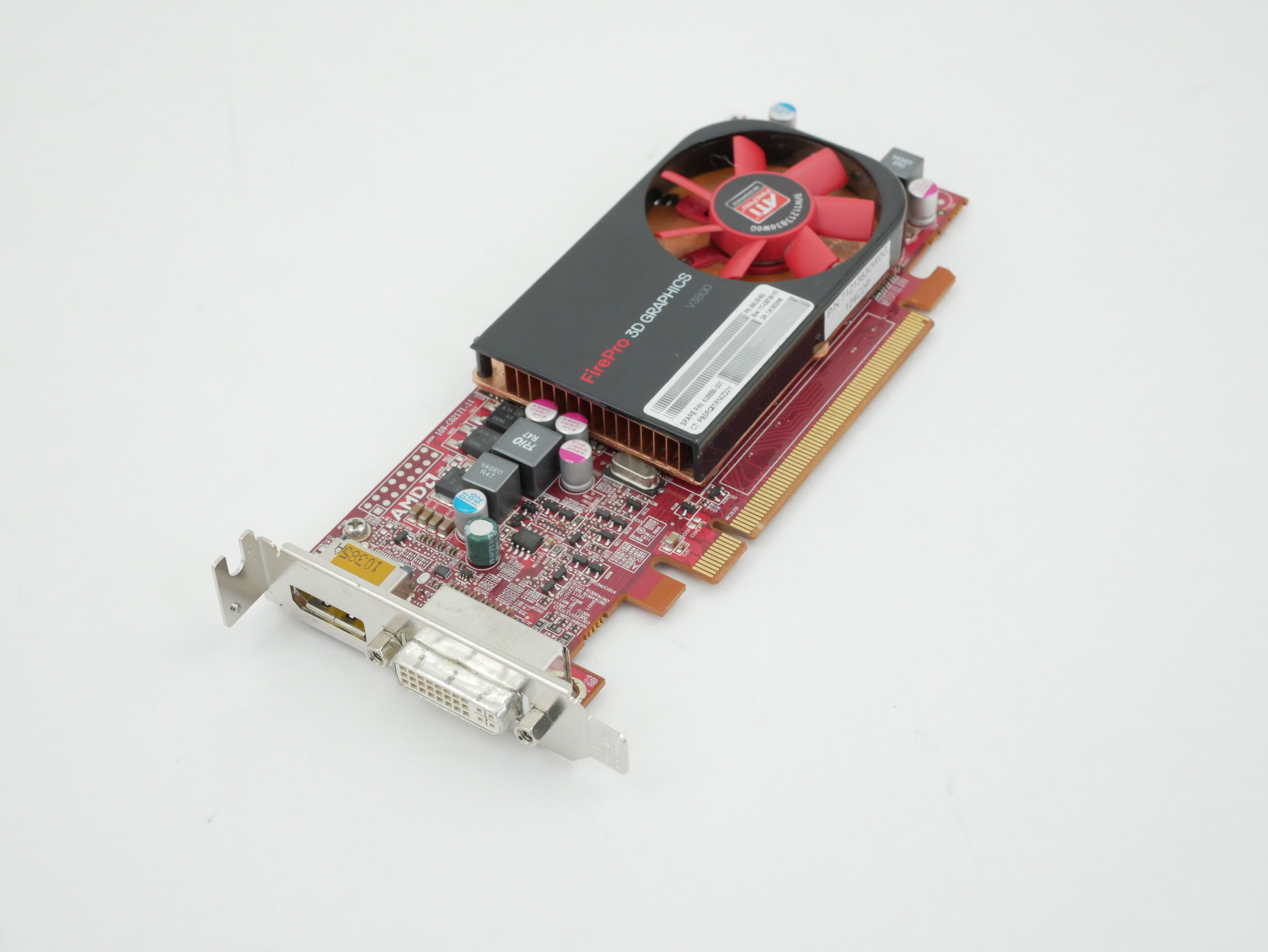 HP AMD ATI FirePro V3800 512MB WL048AA ATI-102-C02101 608528-002 608886-001