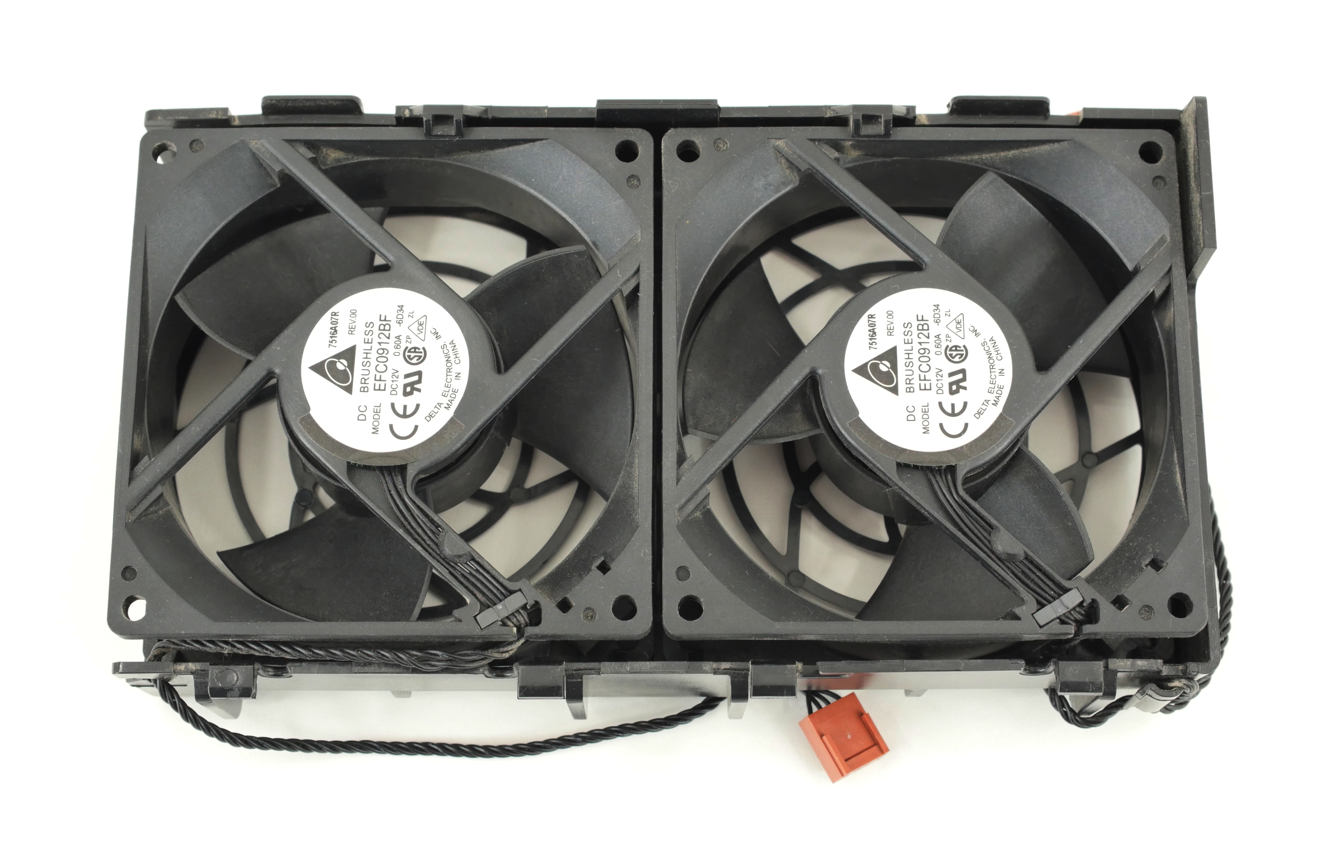 HP XW6200 XW6400 Workstation Rear Dual Fan Assembly Kit EFC0912BF 349573-001 - Click Image to Close