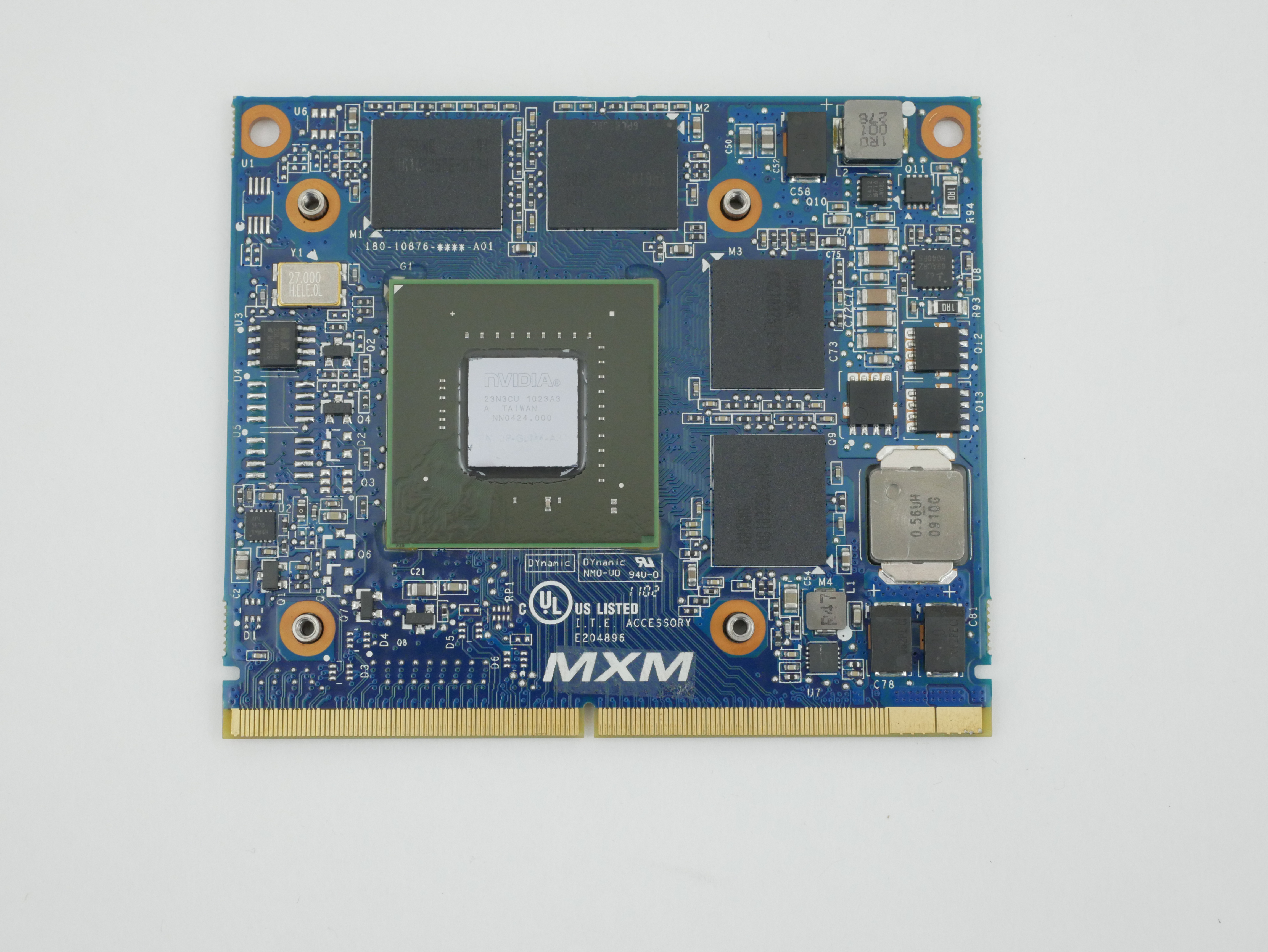 HP nVIDIA Quadro FX1800M 1GB Mobile GPU For 8540W 8540P N10P-GLM4-A3 604677-001