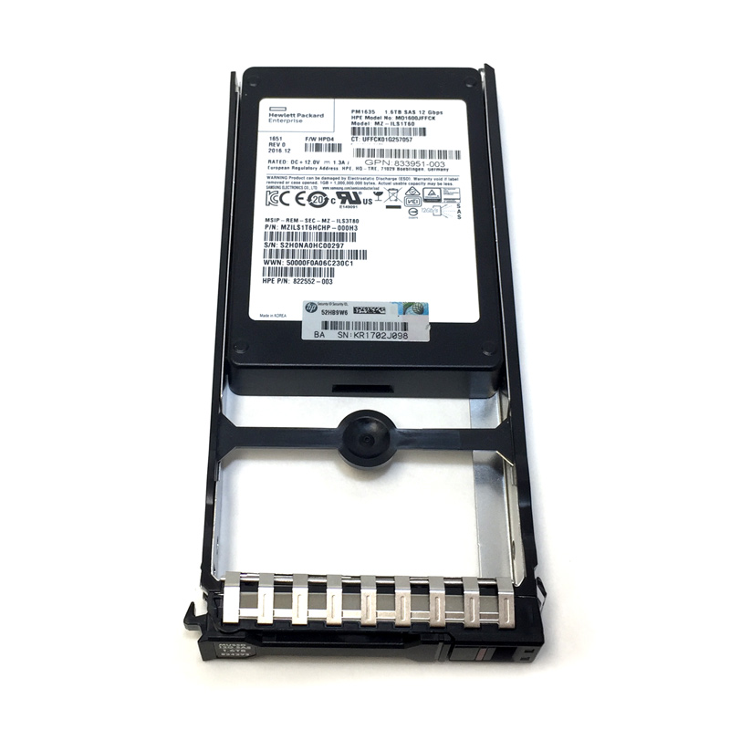 Hp Hpe MO1600JFFCK 1.6TB SAS-12GBPS 2.5" F/W HPD4 822552-003 - Click Image to Close