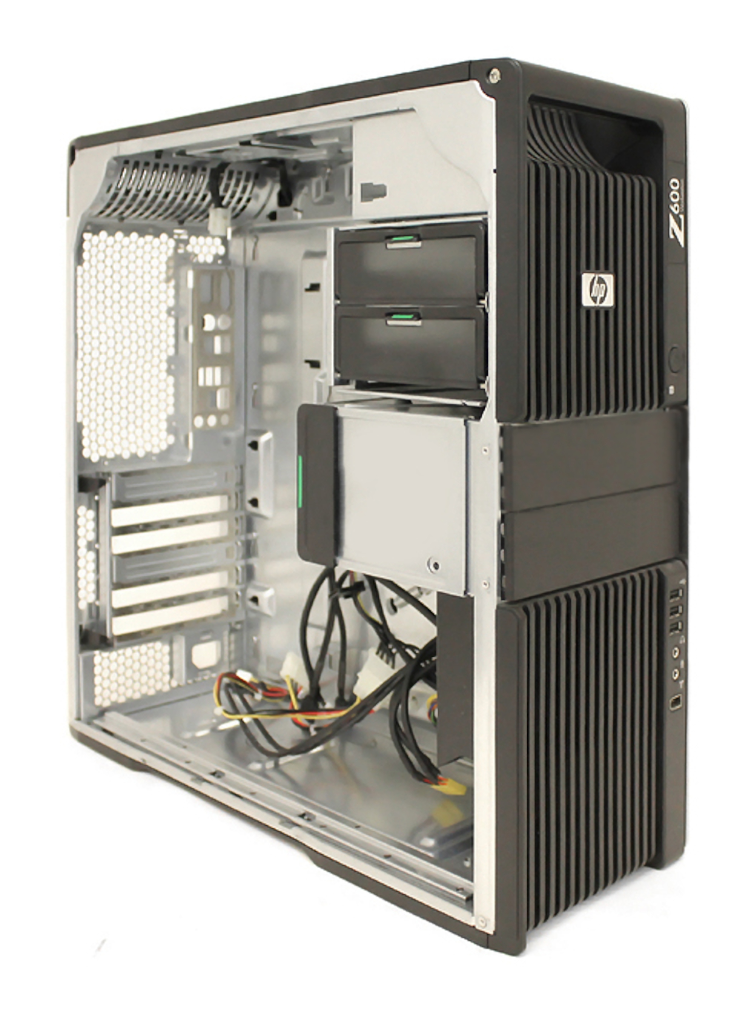 HP Z600 Workstation Case Chassis Barebone Internal Cables + PSU 650W 468624-002