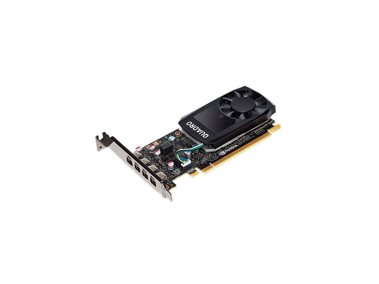 HP nVIDIA Quadro P1000 4GB GDDR5 PCIe 3.0x16 4miniDP 919987-001 919987-001 - Click Image to Close