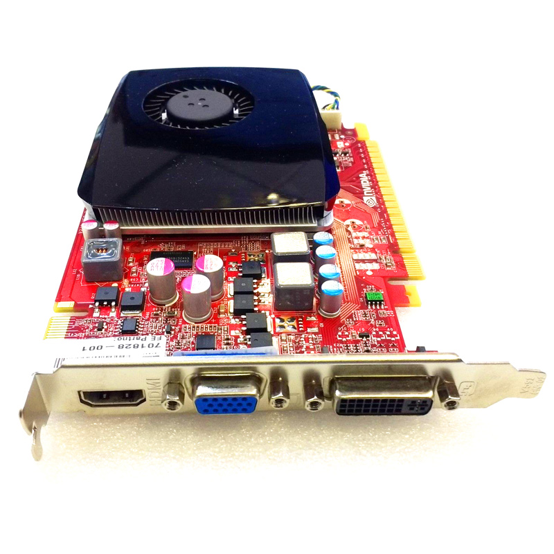 HP nVidia GT640 Tesla3 3G DDR3 PCIE x16 DVI/VGA/HDMI PN: 685475-001