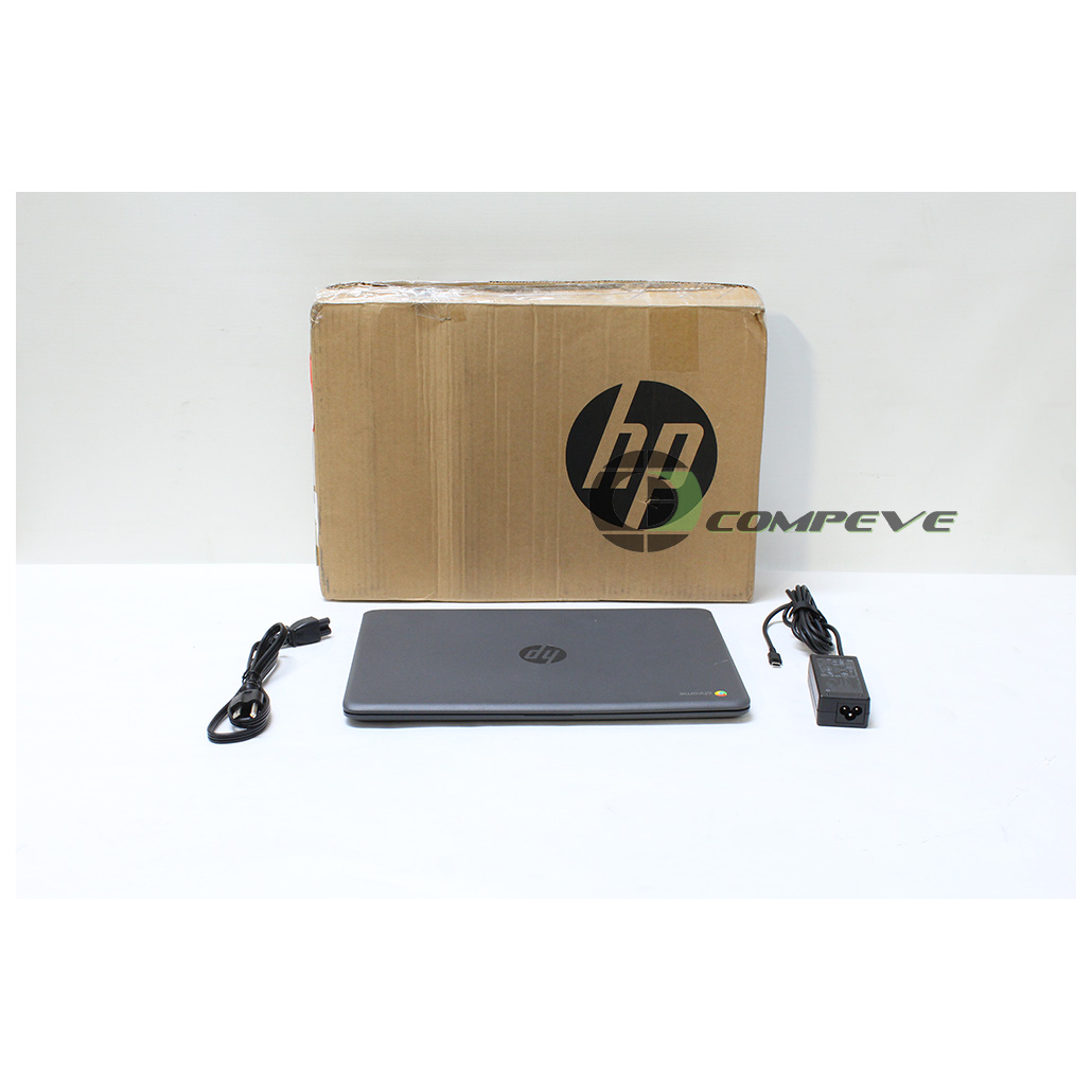 HP Chromebook 14 G5 14" CPU Celeron N3350 RAM 4GB eMMC 16GB - Click Image to Close