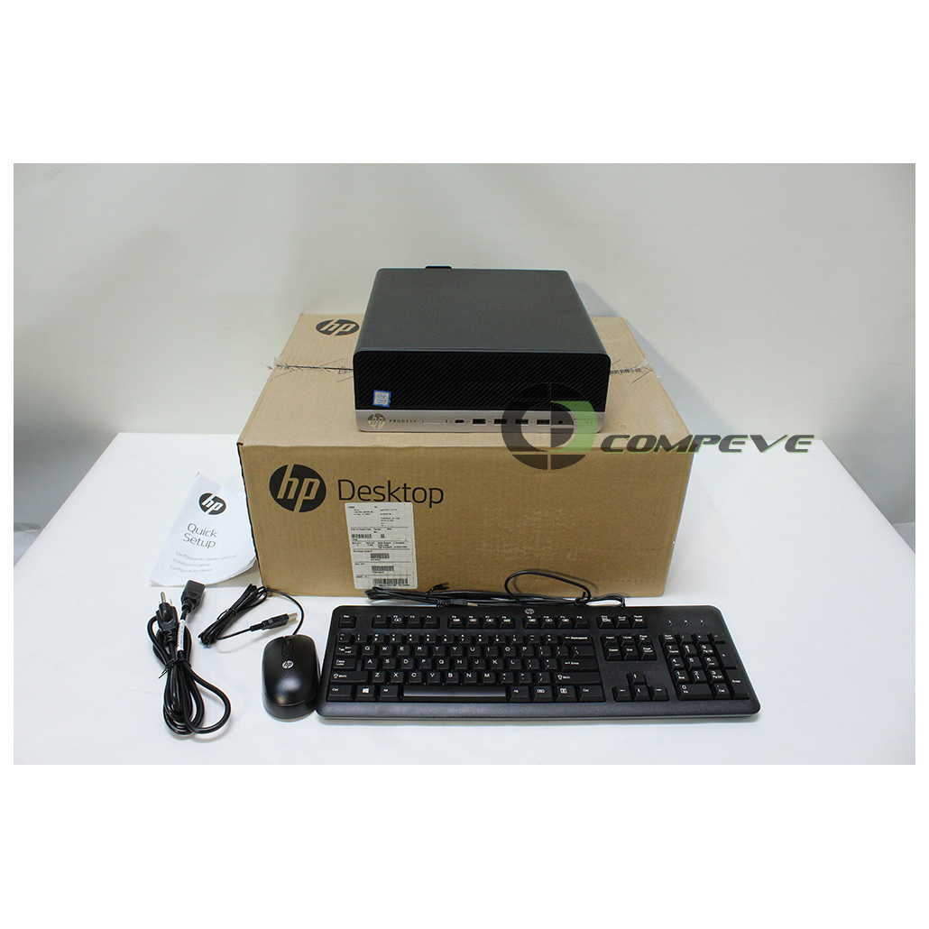 HP SB ProDesk 600 G4 SFF Core i3-8100 3.6GHZ 4GB RAM 500GB HDD