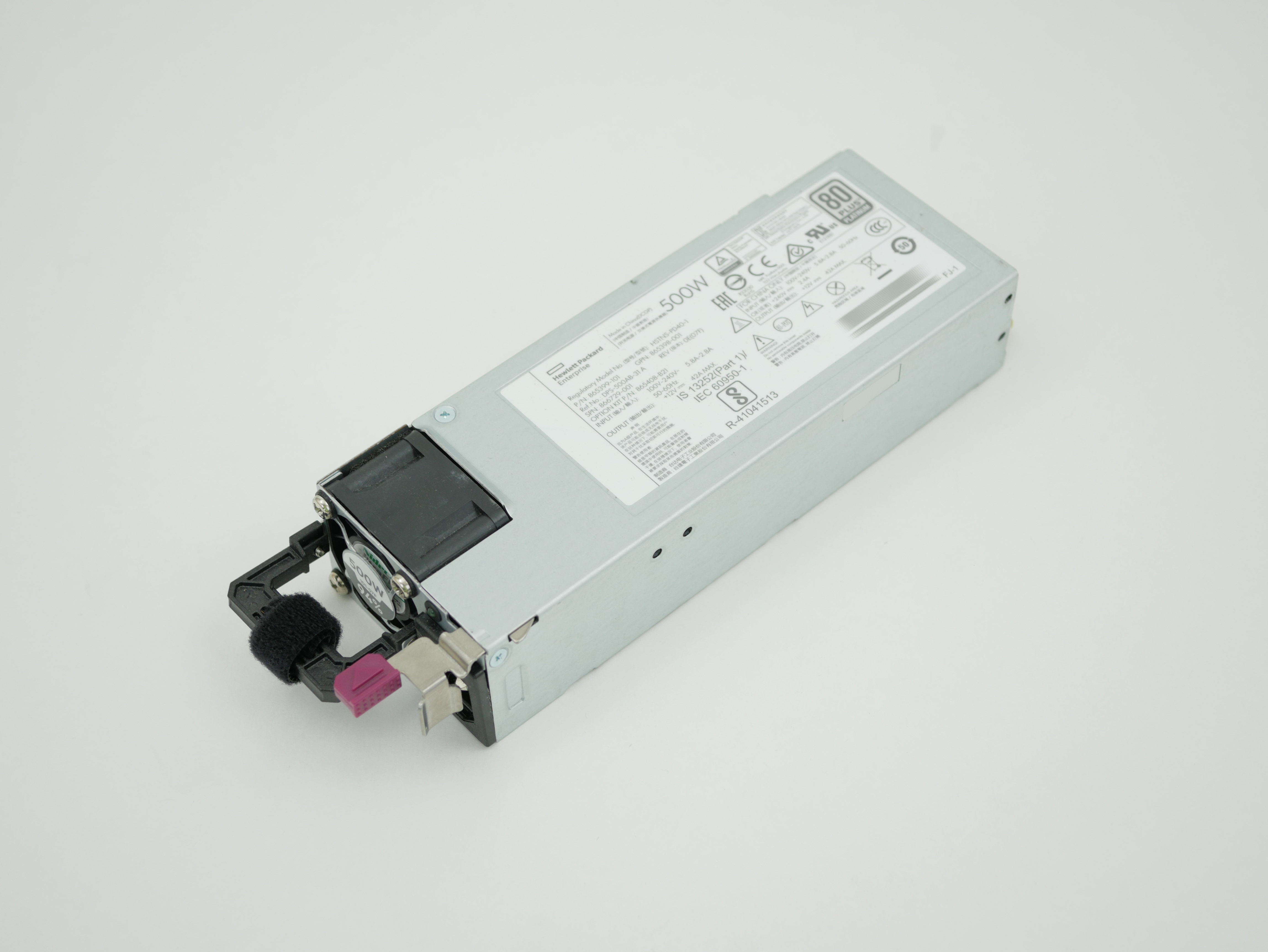 HP ProLiant DL360 G10 PSU DPS-500AB-31 A 865399-101 866729-001 865408-B21
