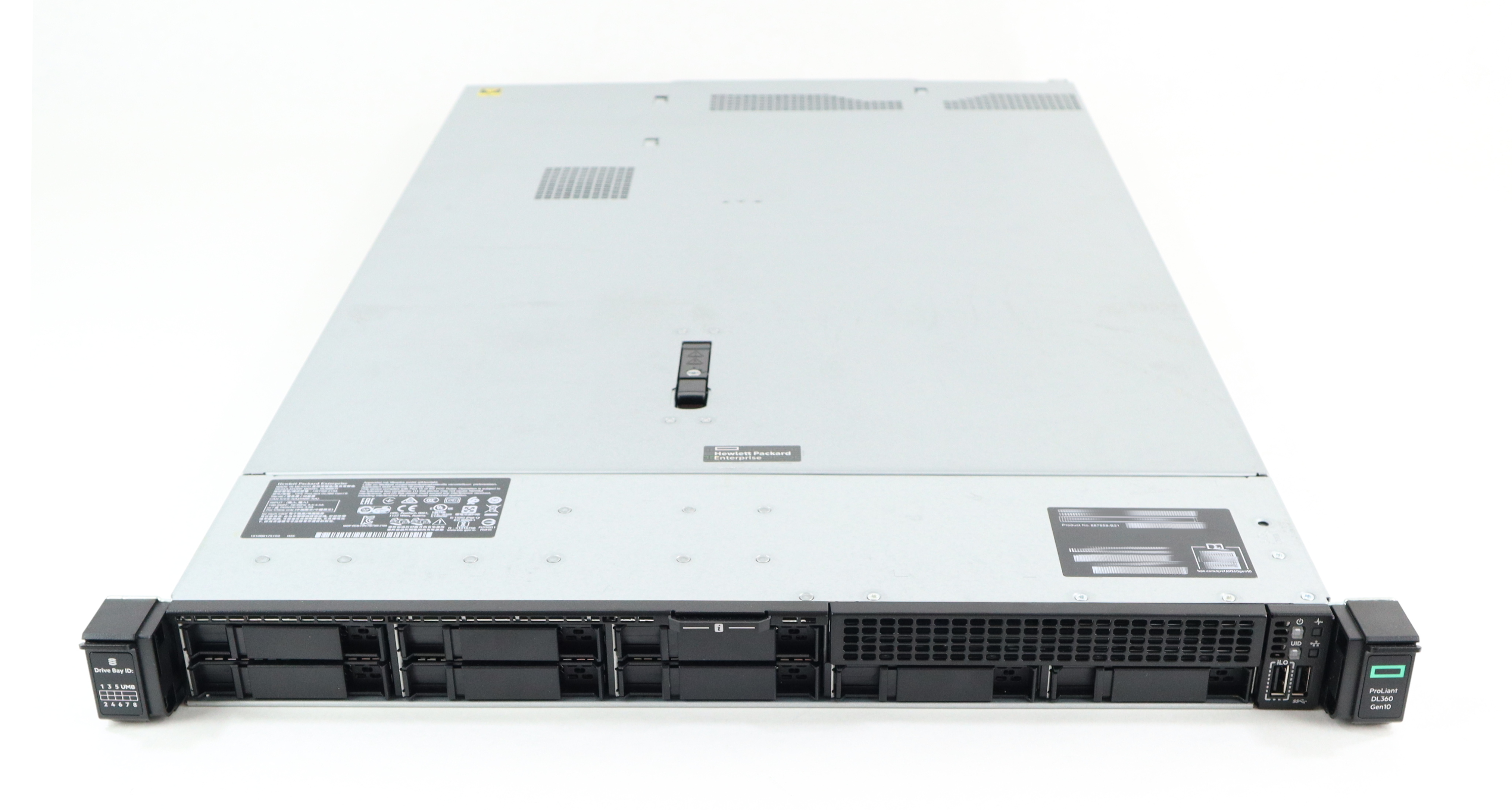 HPE ProLiant DL360 Gen10 Intel Xeon Gold 6240 2.6GHz RAM 192GB NO HDD 867959-B21 - Click Image to Close