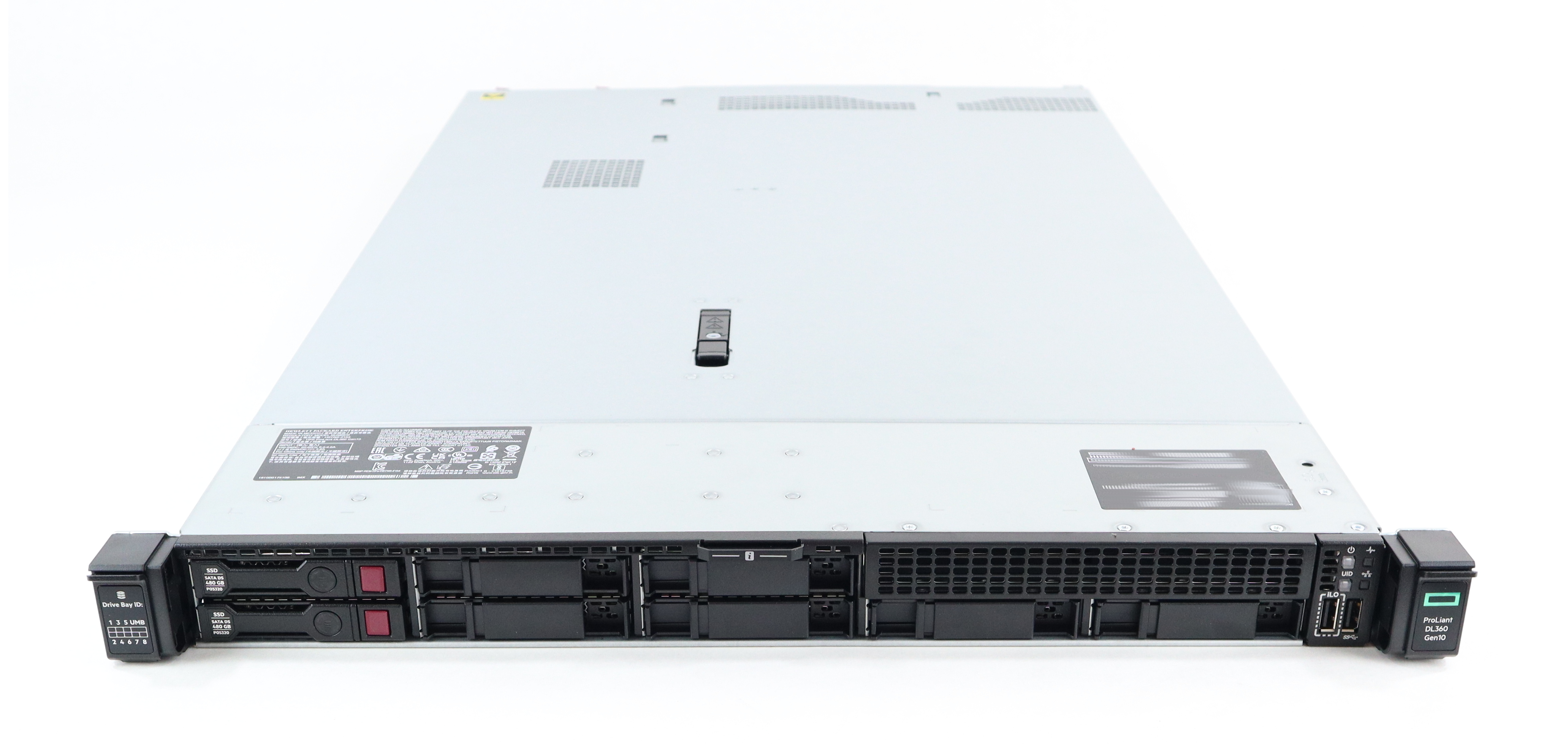 HPE ProLiant DL360 Gen10 Xeon Gold 6254 3.1GHz RAM 256GB SSD 960GB 867959-B21 - Click Image to Close