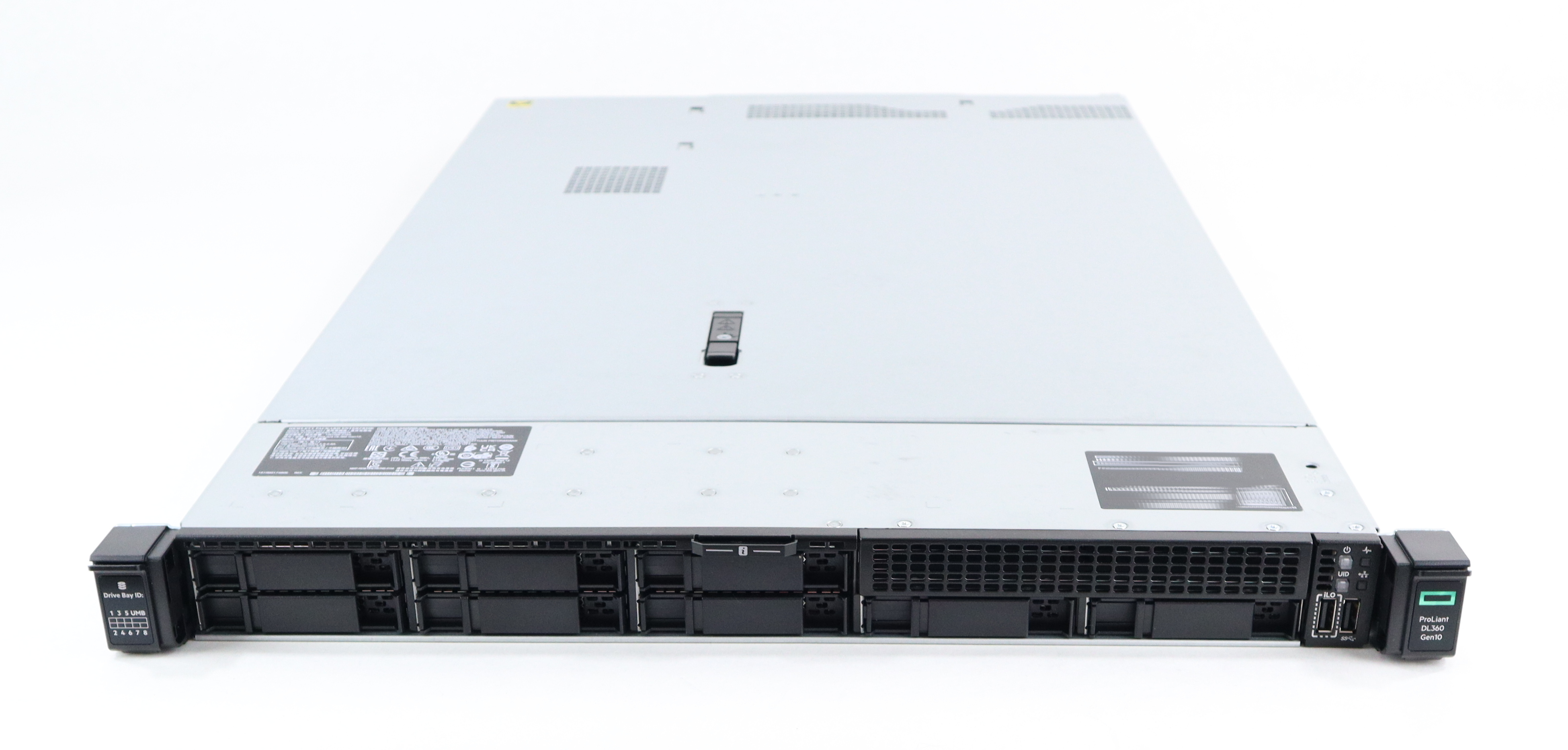 Hpe ProLiant DL360 Gen10 1U Intel Xeon Silver 4208 2.1GHz Ram 16GB PSU 500W P408i-a NC 8SFF P19774-B21