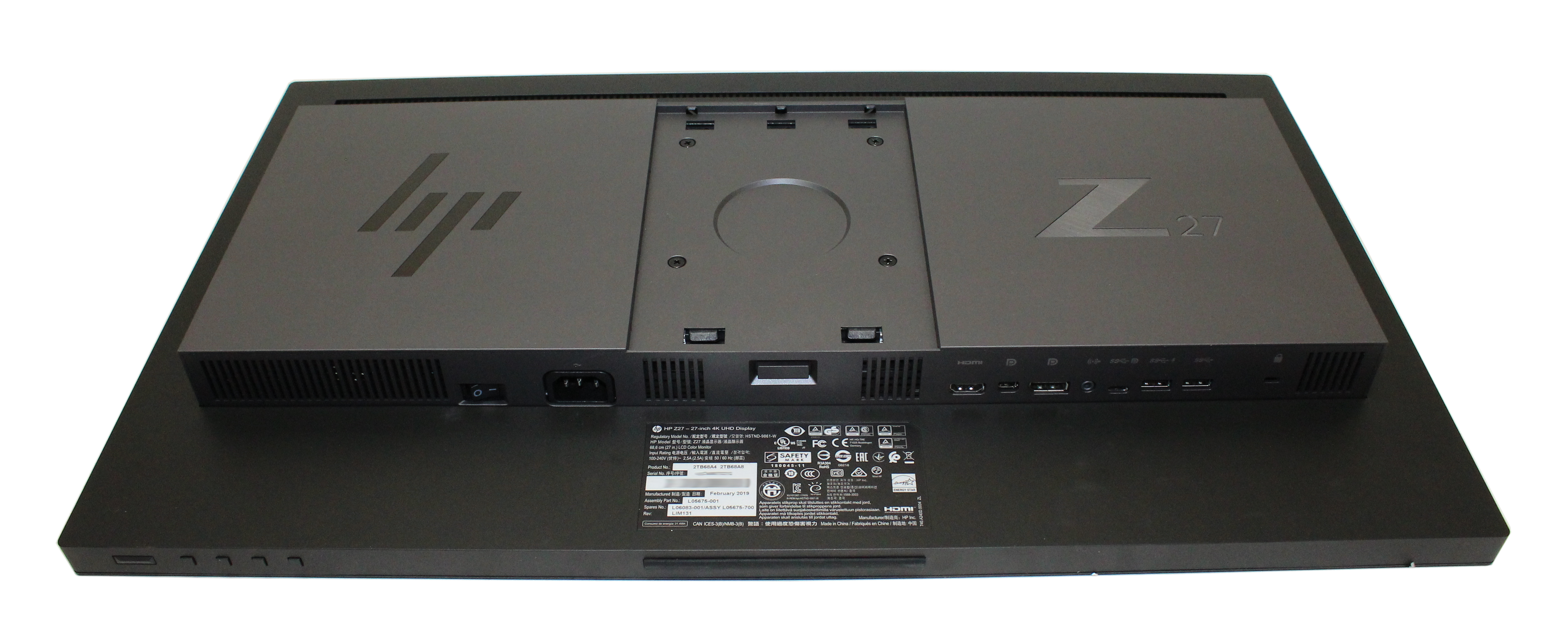 HP Z27 LED 4K UHD Monitor 27 L05675-001 L06083-001 2TB68A4#ABA  [2TB68A4#ABA] - $749.00 : Professional Multi Monitor Workstations, Graphics  Card Experts