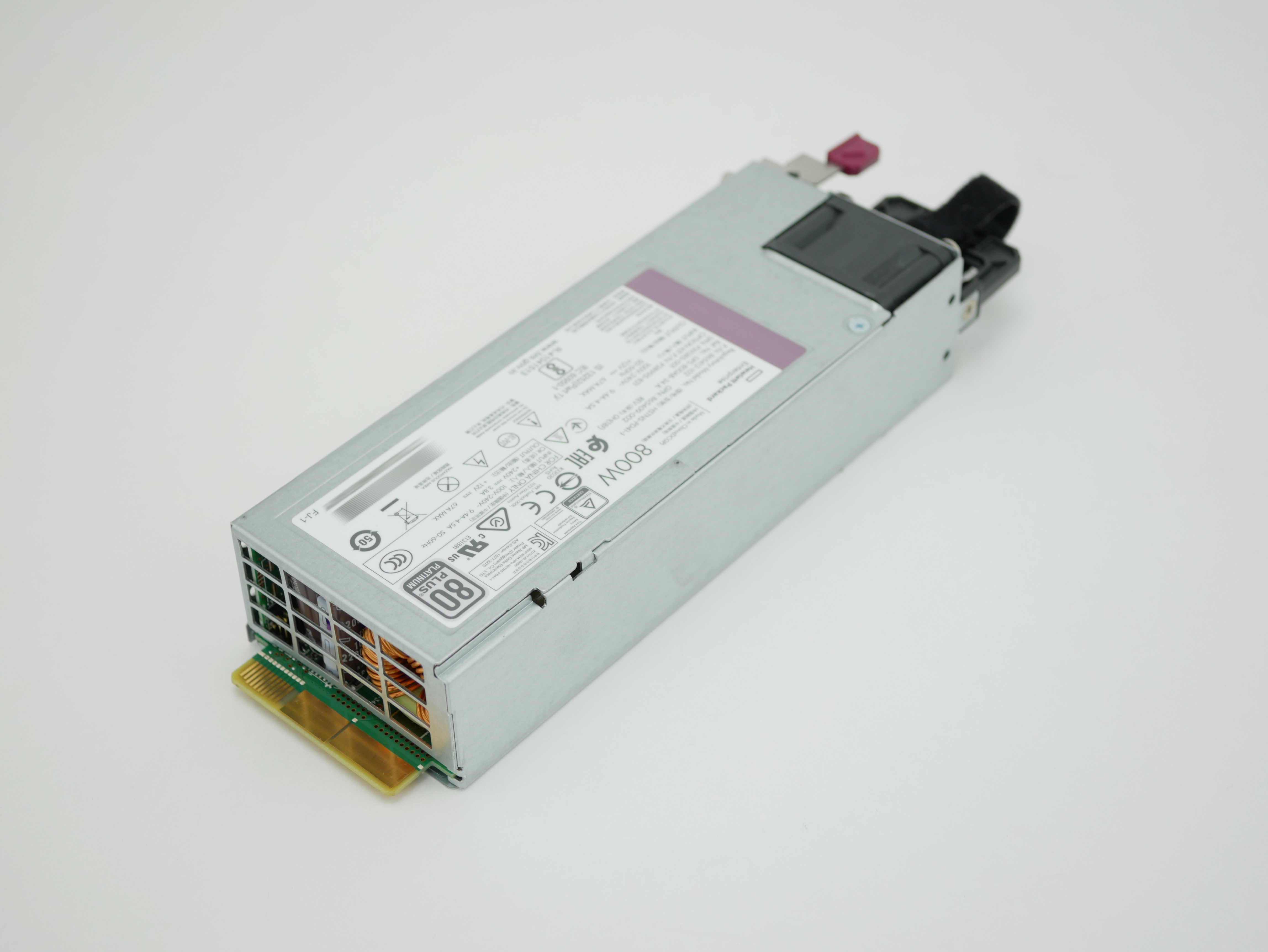 HP PSU 800W In 100-240V 9.4-4.5A Out 12V 67A HSTNS-PD41-1 P39385-001 P38995-B21