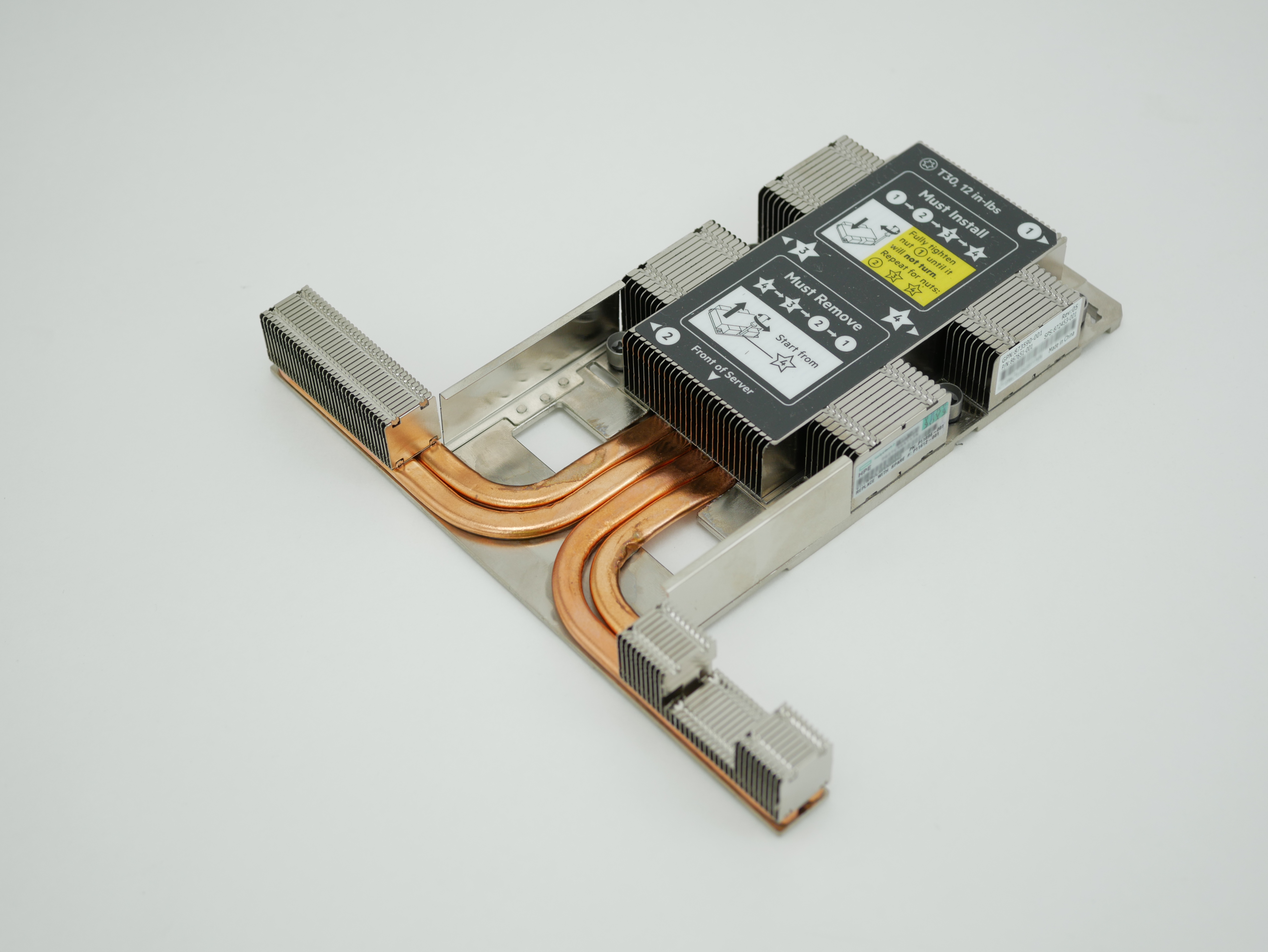 HPE 1U High Performance Heatsink For ProLiant DL360 G10 873590-001 872453-001