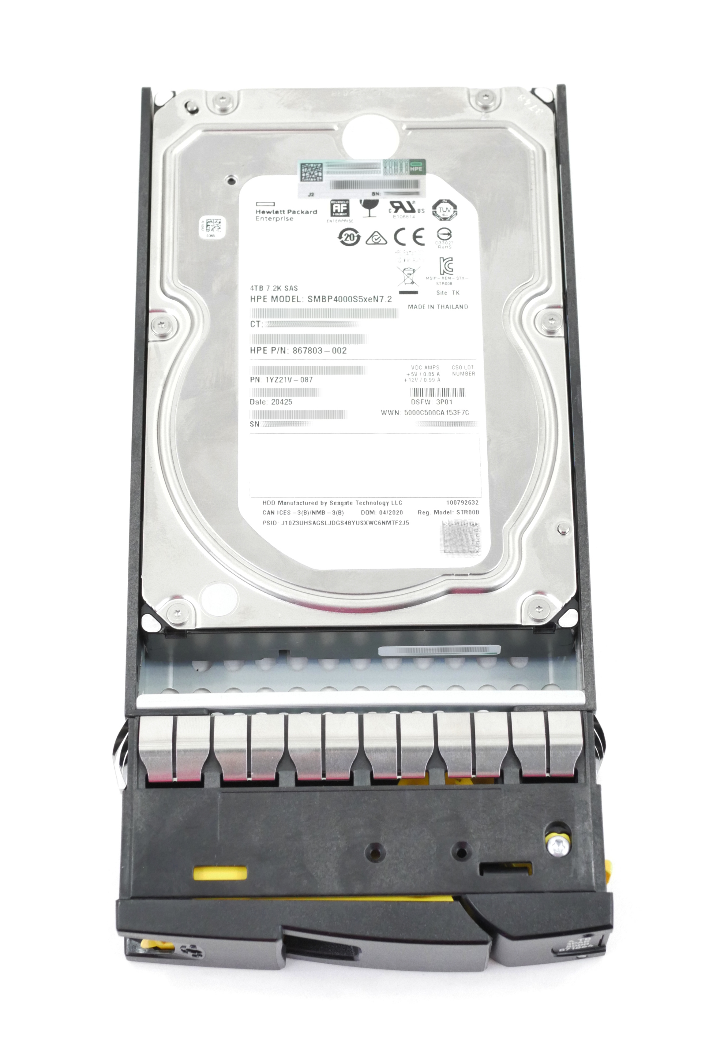 HPE 3PAR 8000 4TB SMBP4000S5xeN7.2 SAS 3.5" 1YZ21V-087 867803-002 871864-001